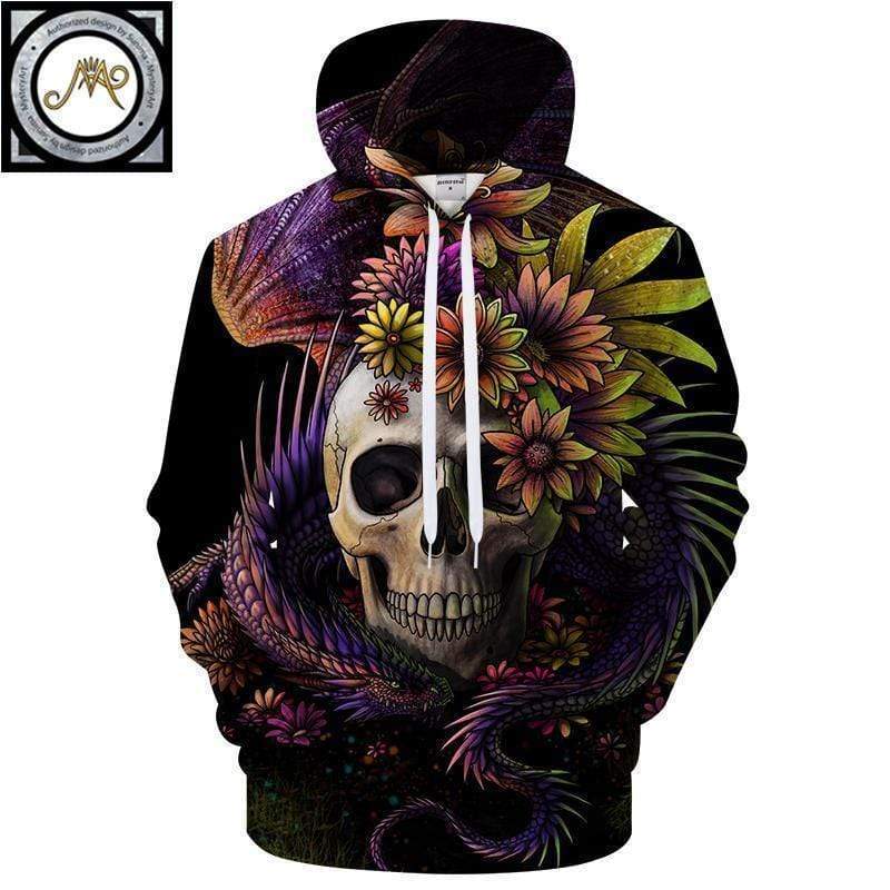 Flowery Skull by Sunima - The Gear Stand