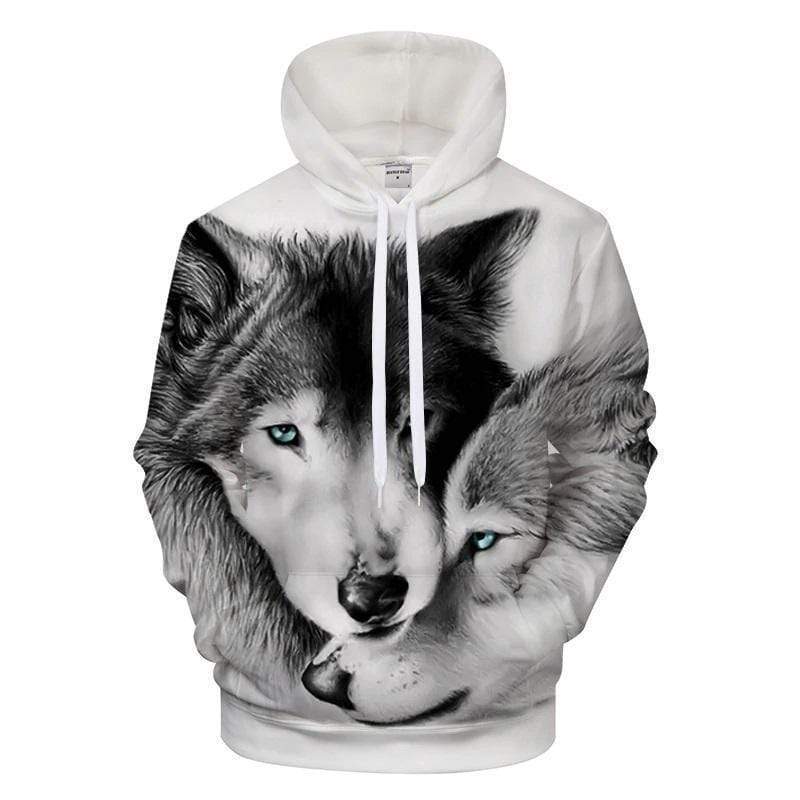 Wolf Love Hoodie - The Gear Stand