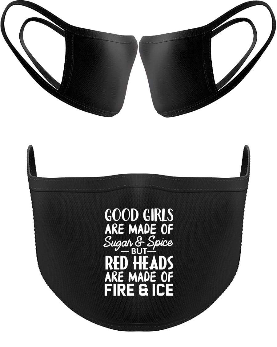Redheads Are Made Of Fire And Ice Facemask - The Gear Stand