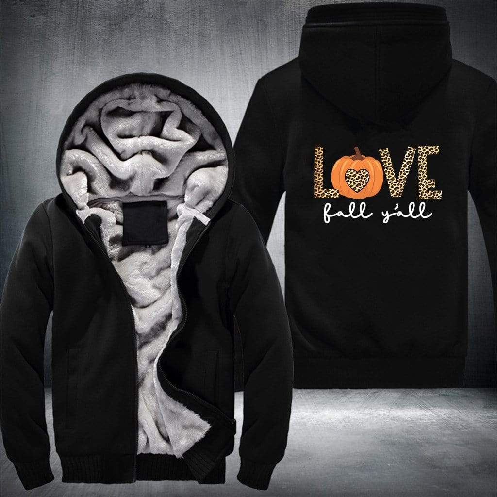 Love Fall Y'all Fleece Jacket - The Gear Stand