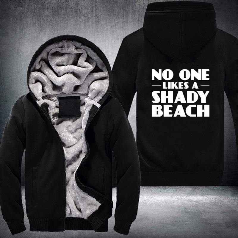 No One Likes A Shady Beach Fleece Jacket - The Gear Stand