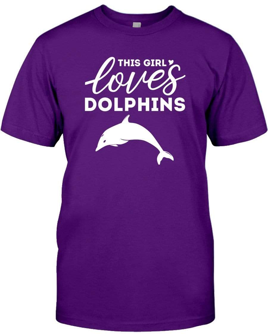 This Girl Loves Dolphins Hoodie / Sweatpants / T-Shirt