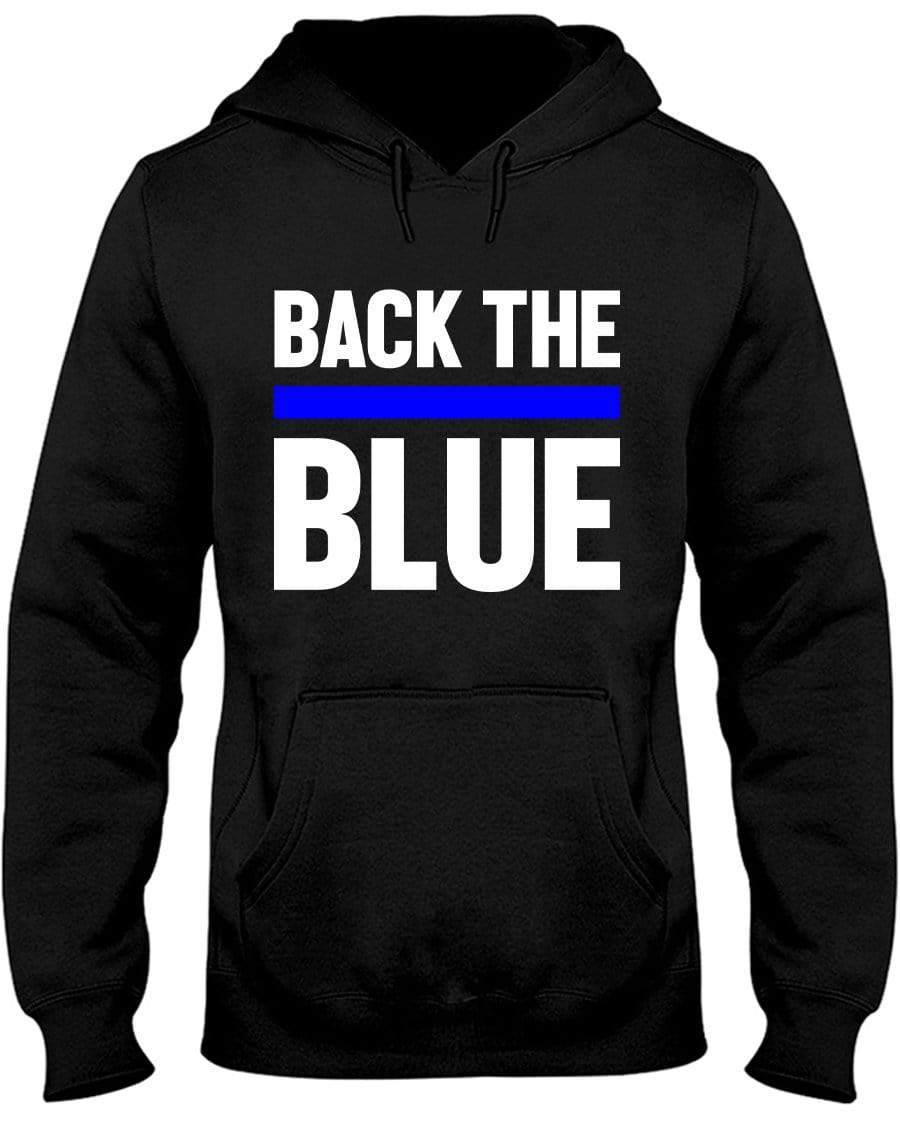 Back The Blue Hoodie / Sweatpants / T-shirt - The Gear Stand