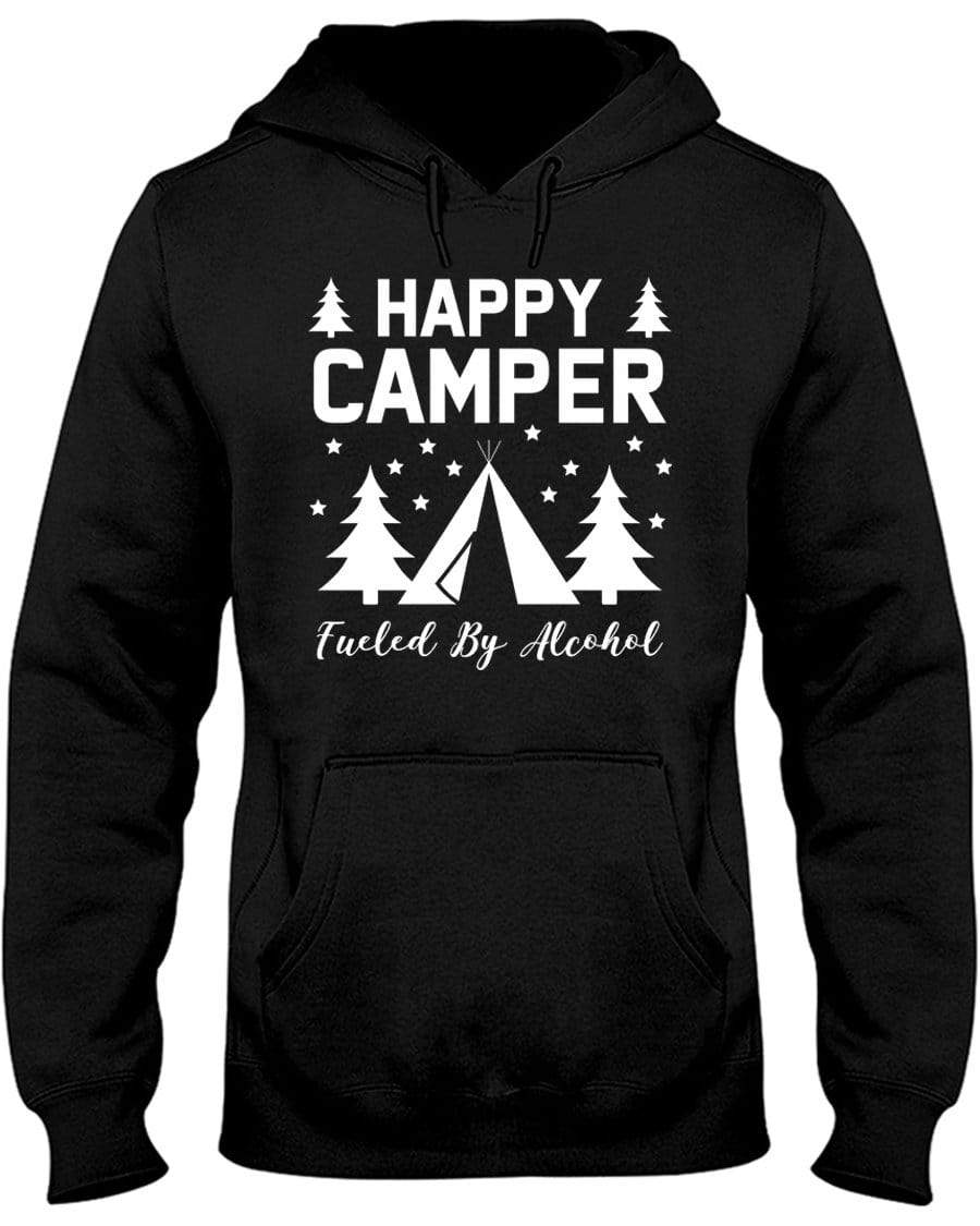 Happy Camper Fueled By Alcohol Hoodie / Sweatpants / T-shirt - The Gear Stand