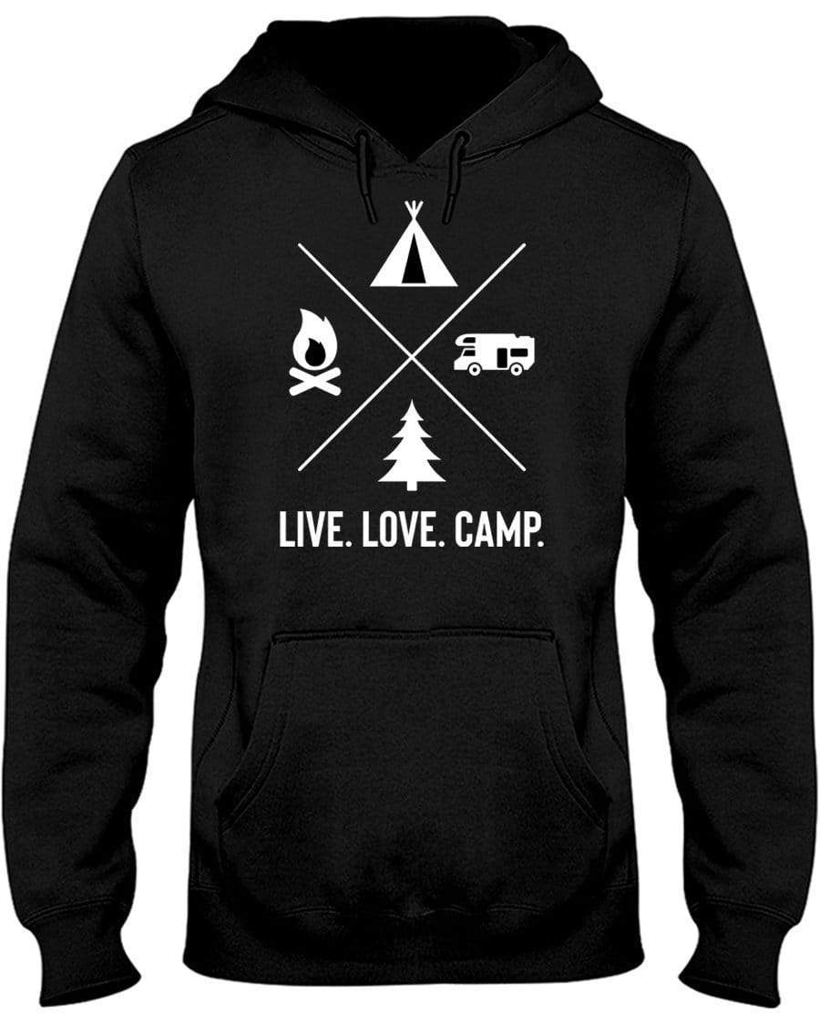 Live Love Camp Hoodie / Sweatpants / T-shirt - The Gear Stand