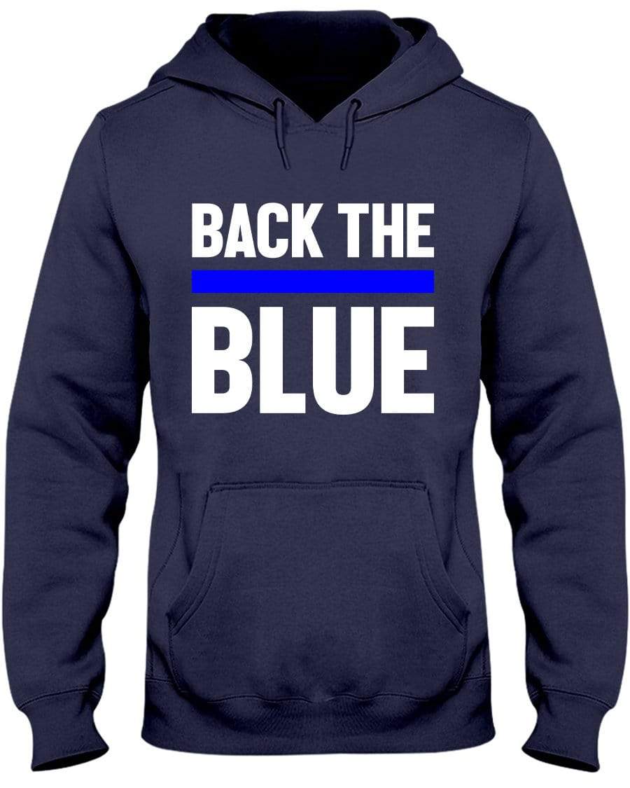 Back The Blue Hoodie Sweatpants T shirt The Gear Stand