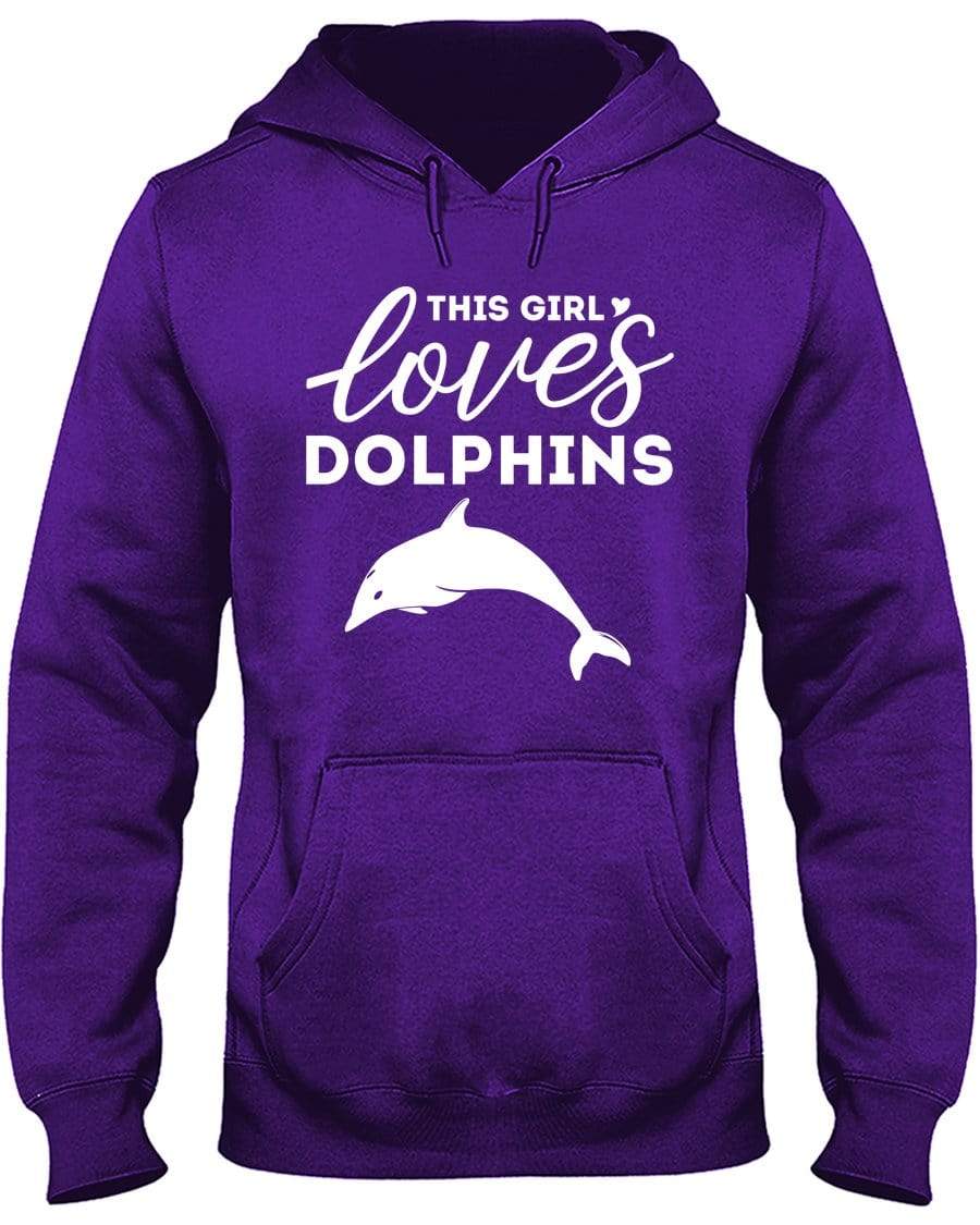 This Girl Loves Dolphins Hoodie / Sweatpants / T-Shirt