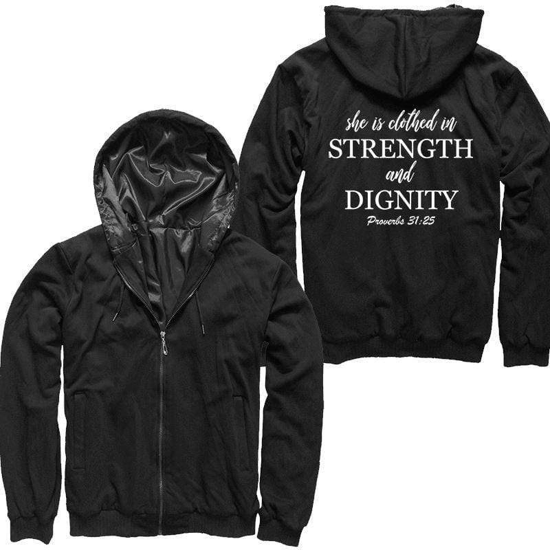 Strength & Dignity Spring Hoodie - The Gear Stand