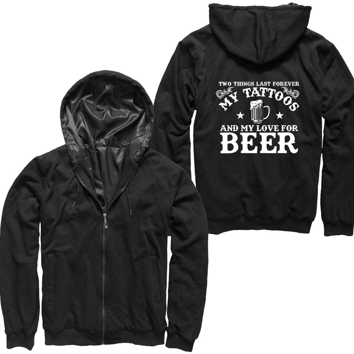 Things That Last Forever Tattoos And Beer Spring Jacket - The Gear Stand