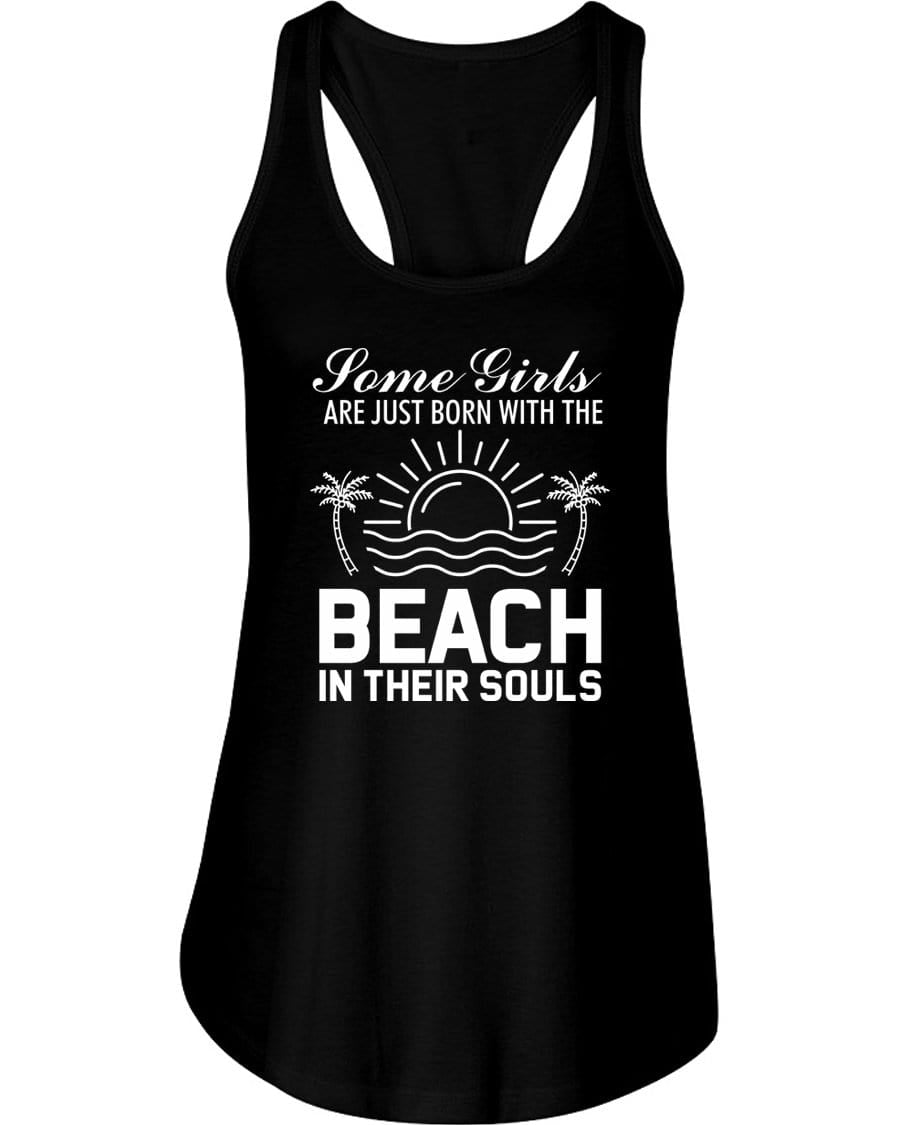 Some Girls Are Just Born With The Beach In Their Souls Tank Top / Shorts - The Gear Stand
