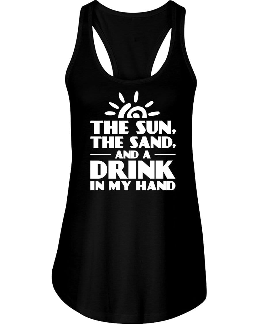 The Sun The Sand And A Drink In My Hand Tank Top / Shorts - The Gear Stand